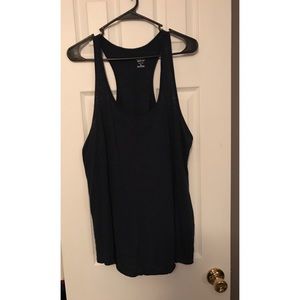 Navy Blue Racerback Tank